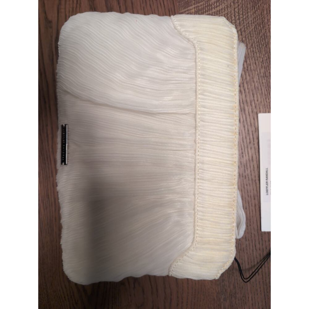 Loeffler Randall Cream Clutch with Bow - Picture 6 of 7